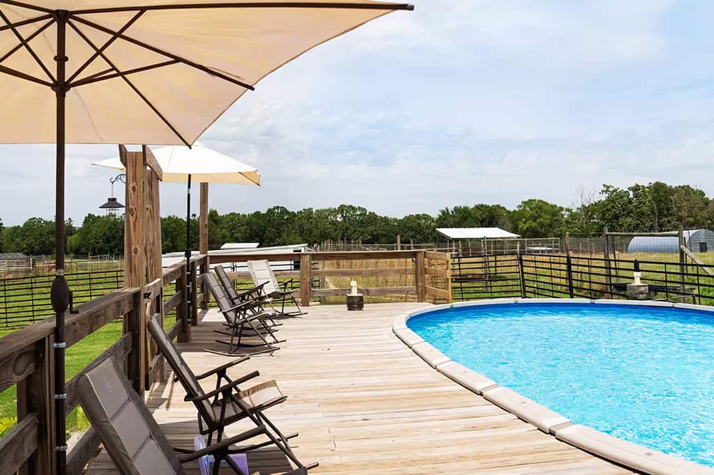 a swimming pool